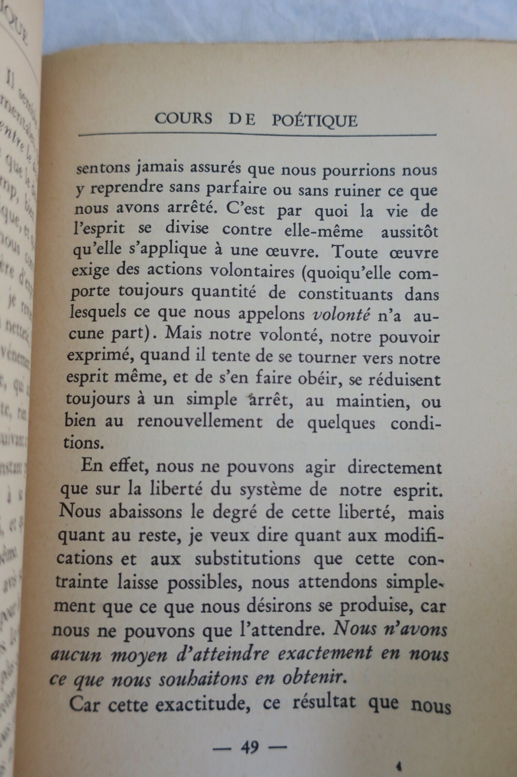 VALERY PAUL INTRODUCTION A LA POETIQUE – Image 3