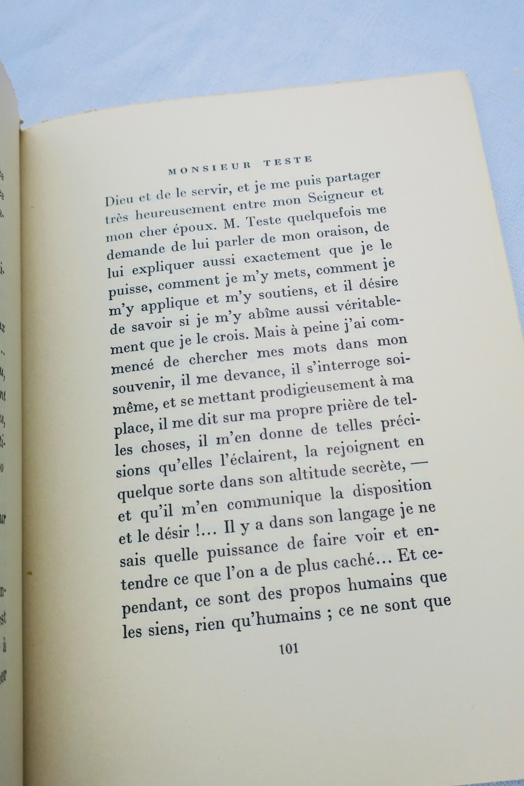 VALERY (Paul): Monsieur Teste ex. sur Alfa - La Librairie Antique