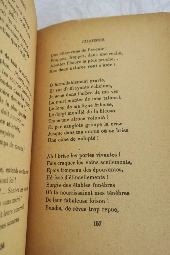 Poems by Paul Valery