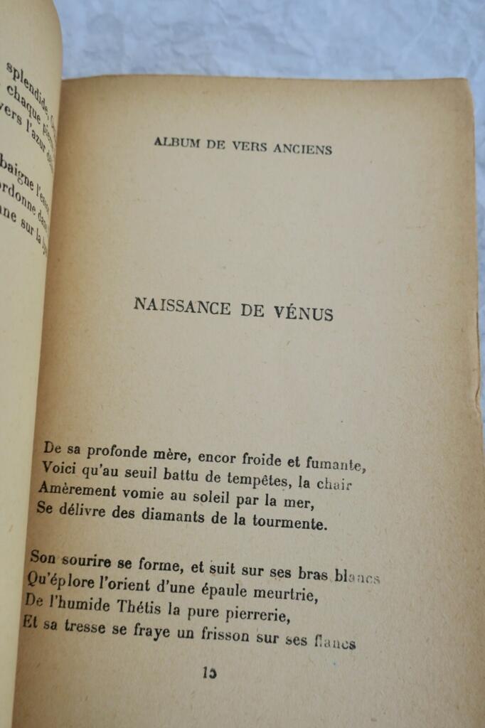 Poems by Paul Valery