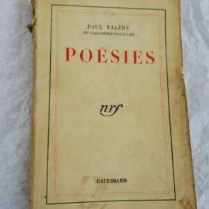 VALERY (Paul). Poésies (Album de vers anciens, La Jeune Parque, Charmes) 1941