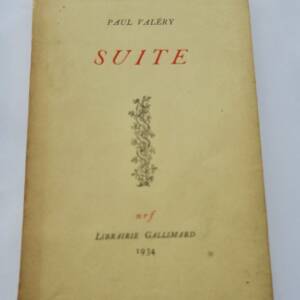 Valéry, Paul: Suite Gallimard, 1934