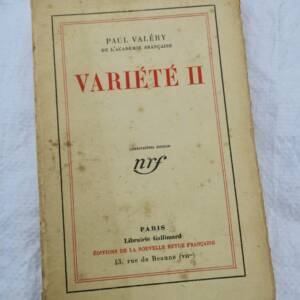 VALERY (Paul) Variété II EO