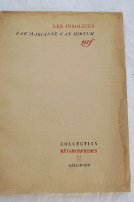 Van Hirtum Marianne The Unusuals. Prose & Poems Gallimard – Image 2