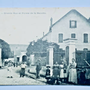 VENDREST - Grande rue et ferme de la recette Brigadier d'Octroi
