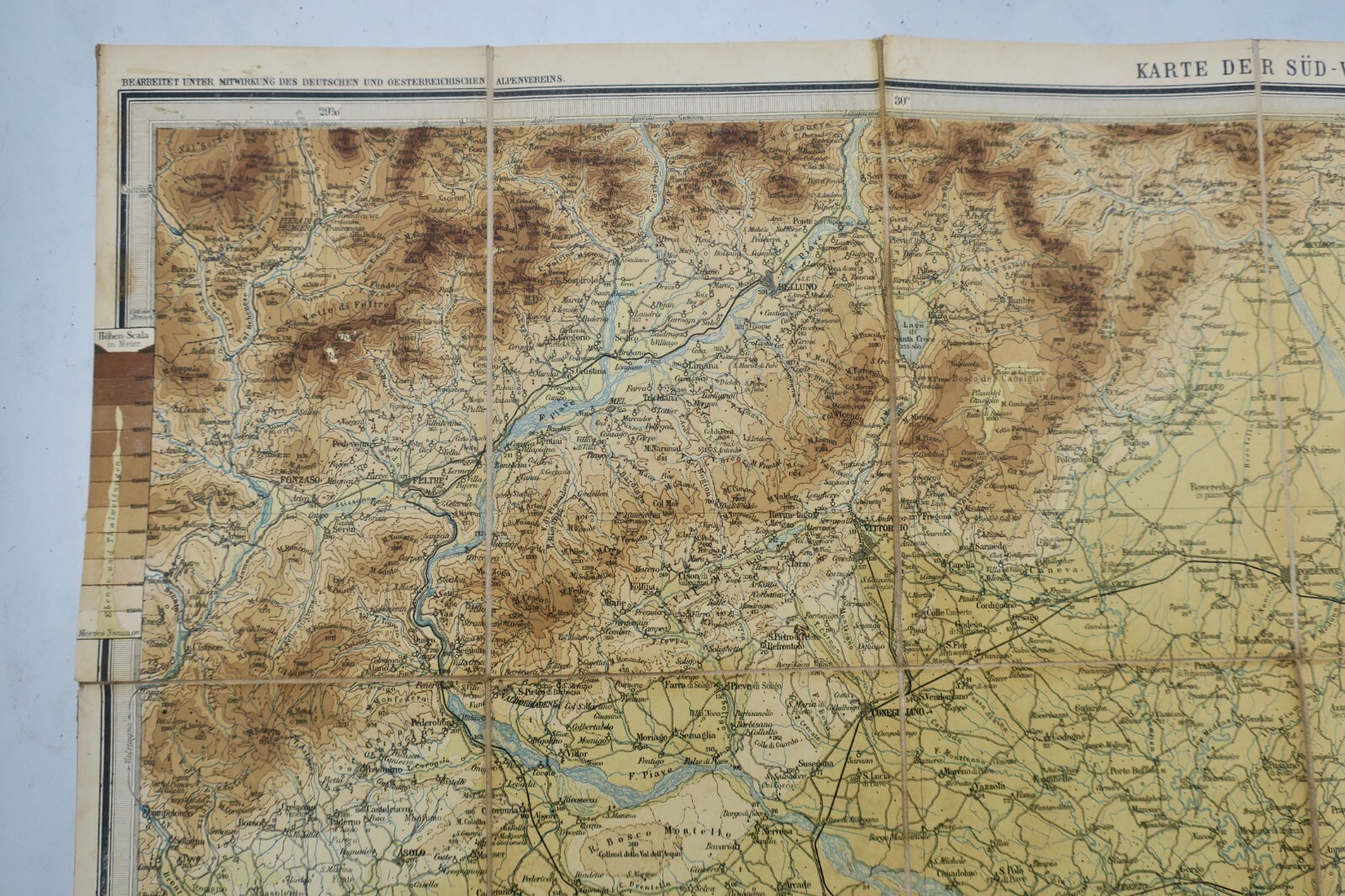 Map of the Southern Venetian Alps - Image 3