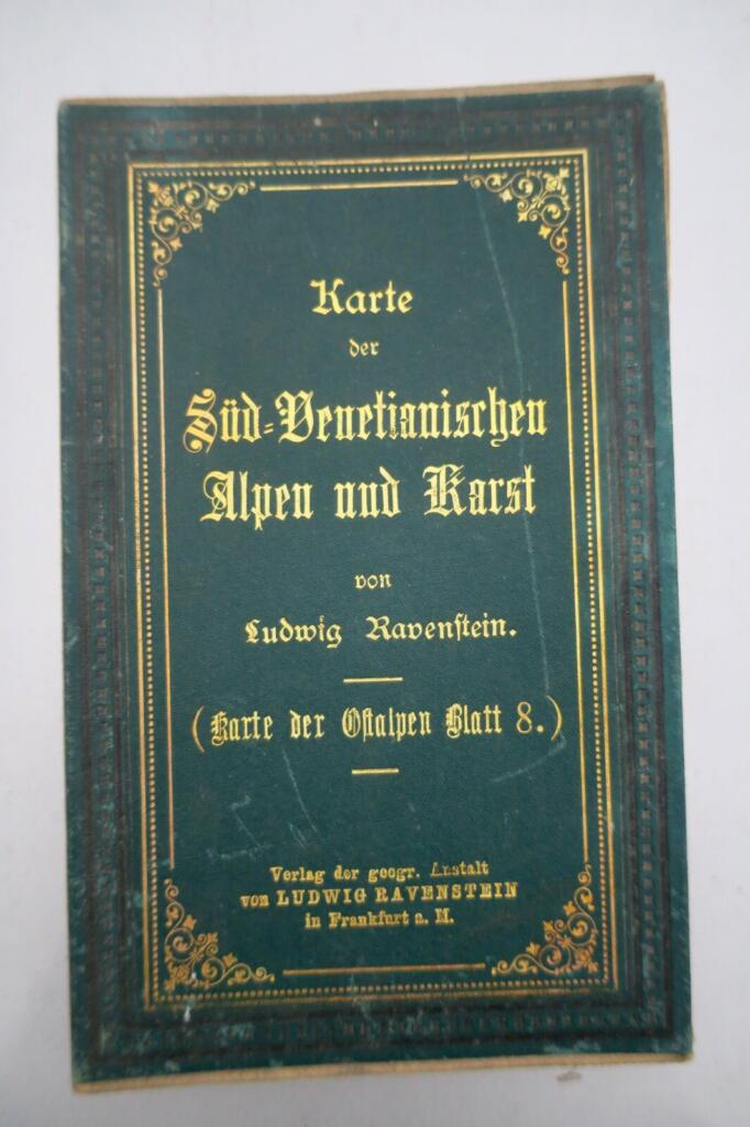 Karte der Südvenetianischen Alpen