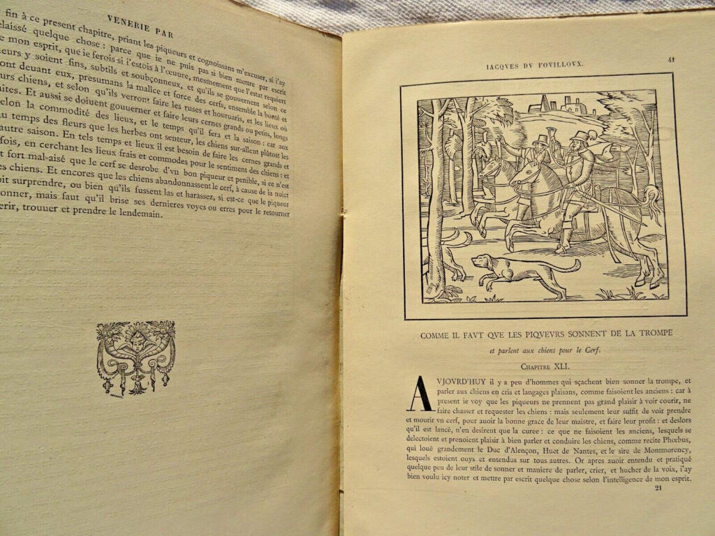 Classic treatise on hunting and venery
