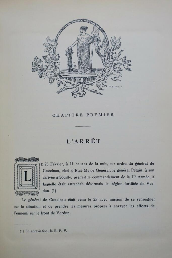 Verdun + envoi de l’auteur BOUCHOR J.-F. et CAPITAINE DELVERT