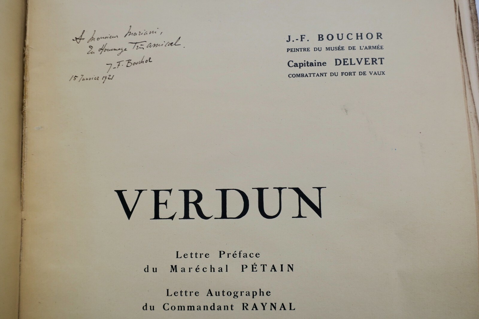 Verdun + envoi de l'auteur BOUCHOR J.-F. et CAPITAINE DELVERT – Image 7