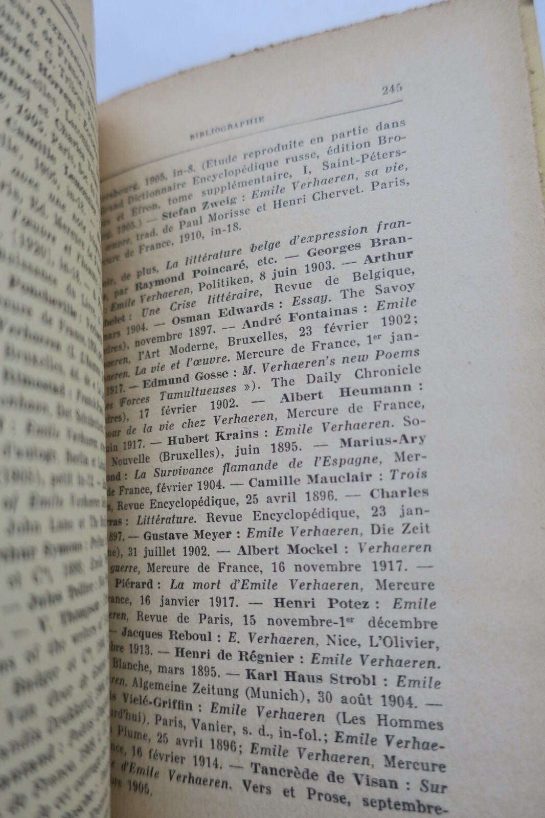 VERHAEREN EMILE CHOIX DE POEMES - Image 4