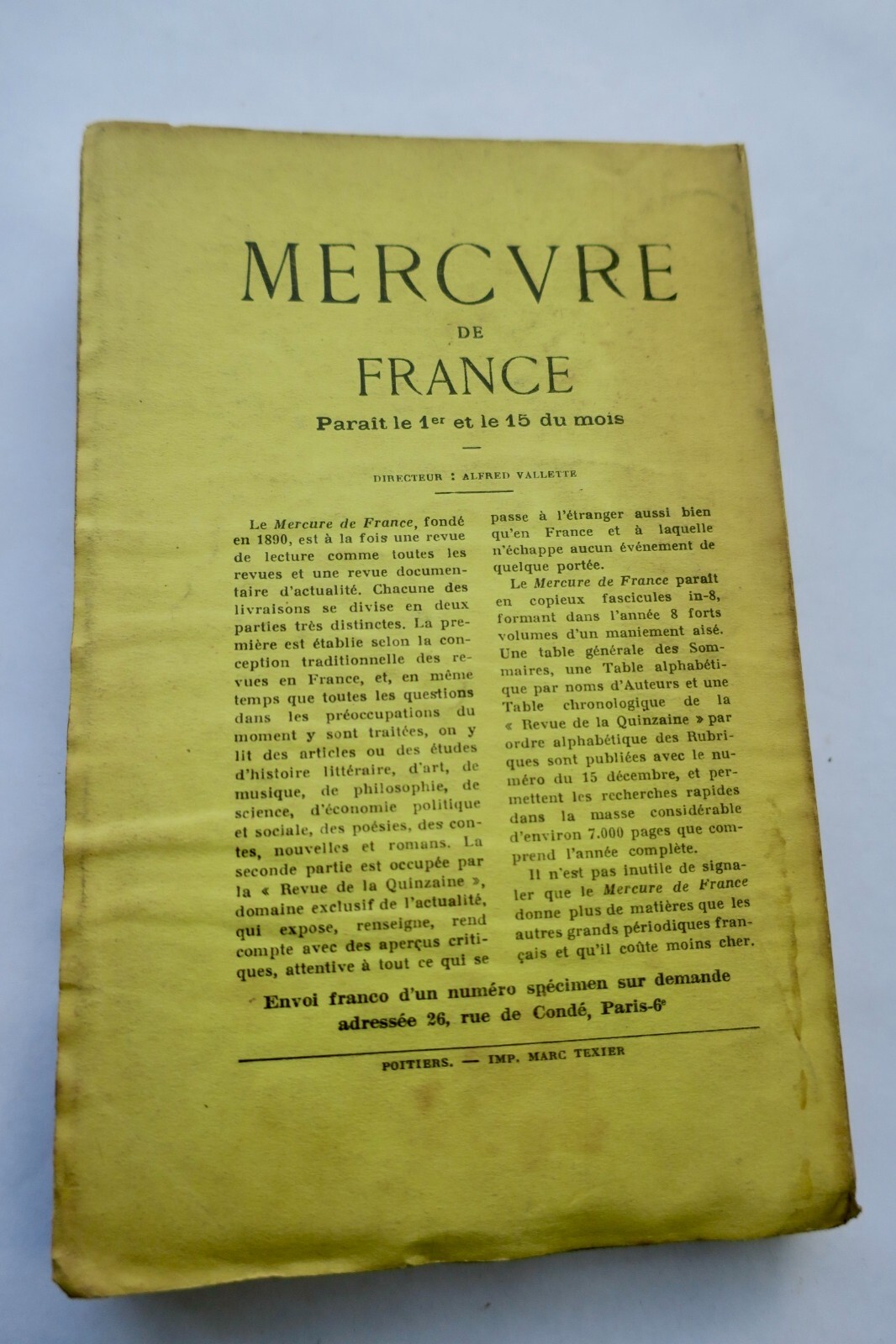 VERHAEREN EMILE CHOIX DE POEMES - Image 3