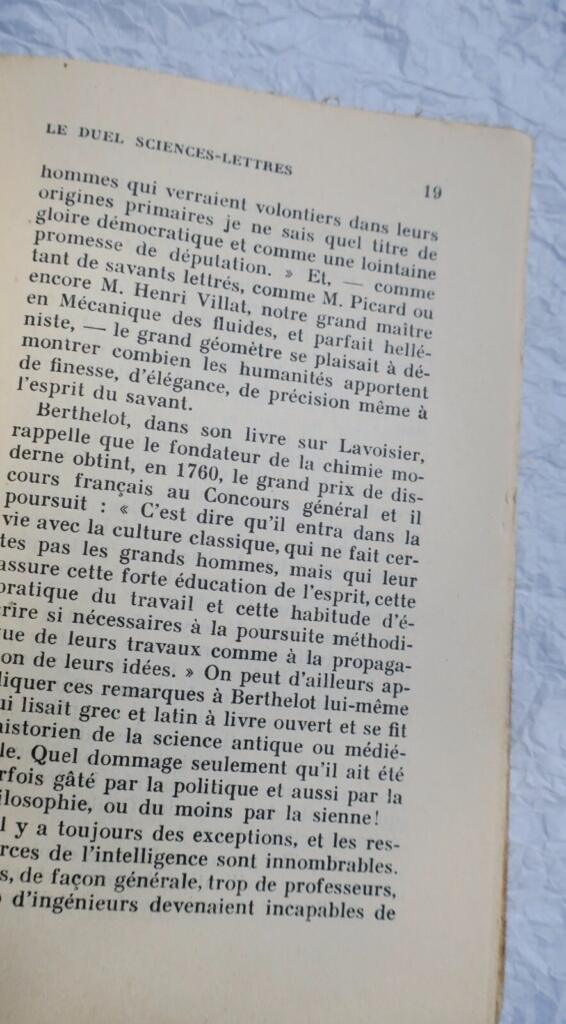 Véritable humanisme. Propos + dédicace