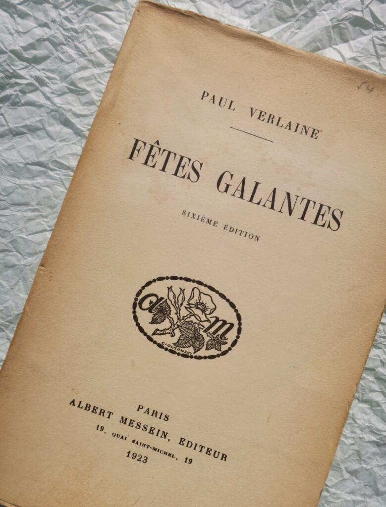Verlaines Fêtes galantes von 1923