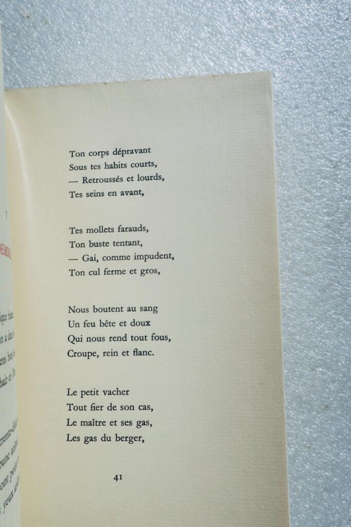 VERLAINE Paul Parallèlement ill-Vertès