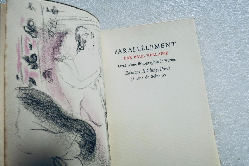 VERLAINE Paul Parallèlement ill-Vertès