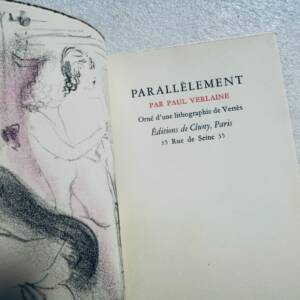 VERLAINE Paul Parallèlement ill-Vertès