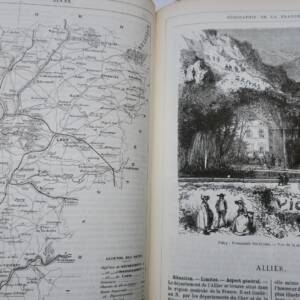 Illustrierte Geographie von Frankreich und Kolonien