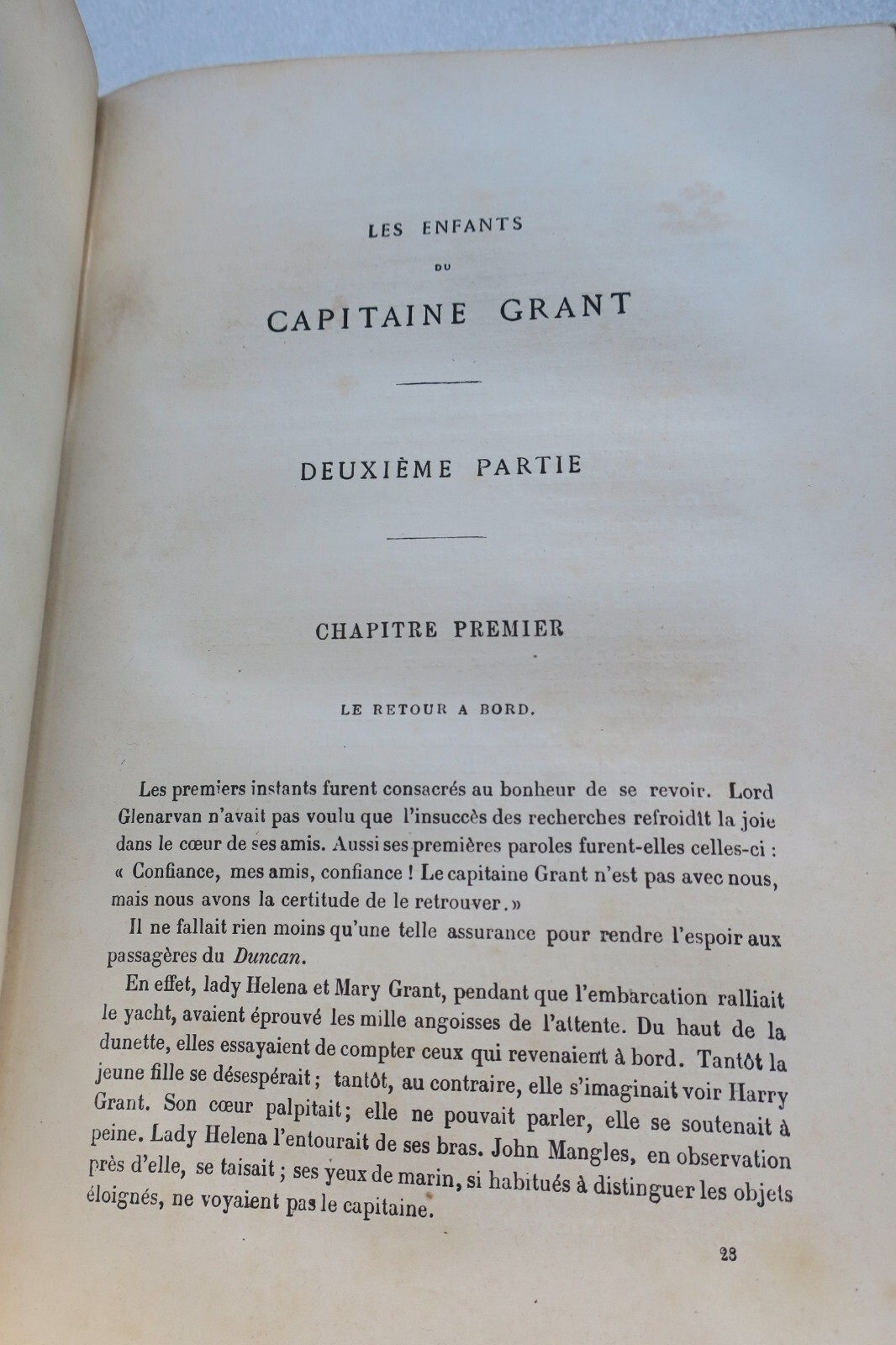 ジュール・ヴェルヌ著『海底二万リーグ』1870年、エッツェル社版、帯付き