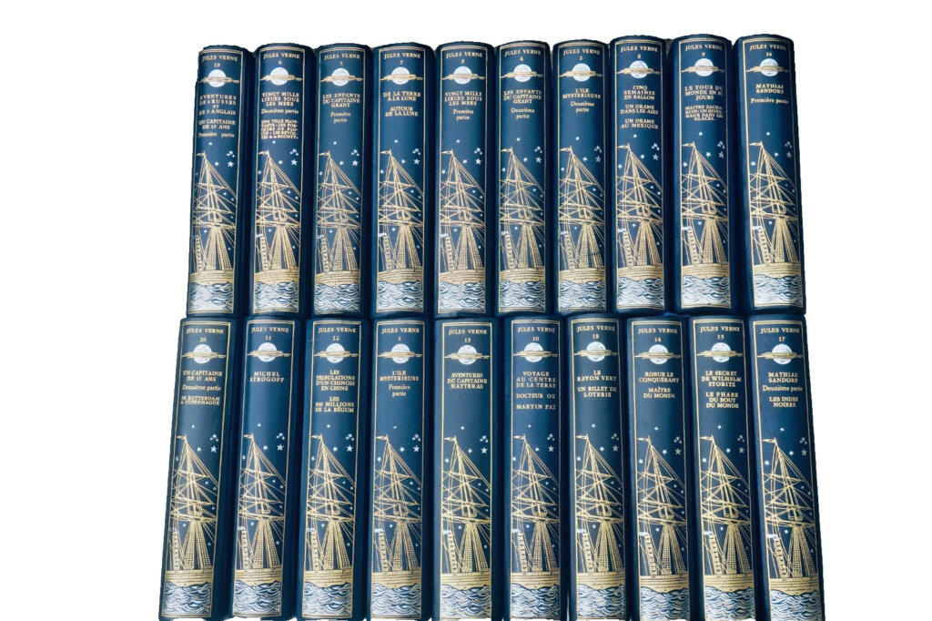 VERNE Jules Les Voyages Extraordinaires, Ausgabe Bonnot