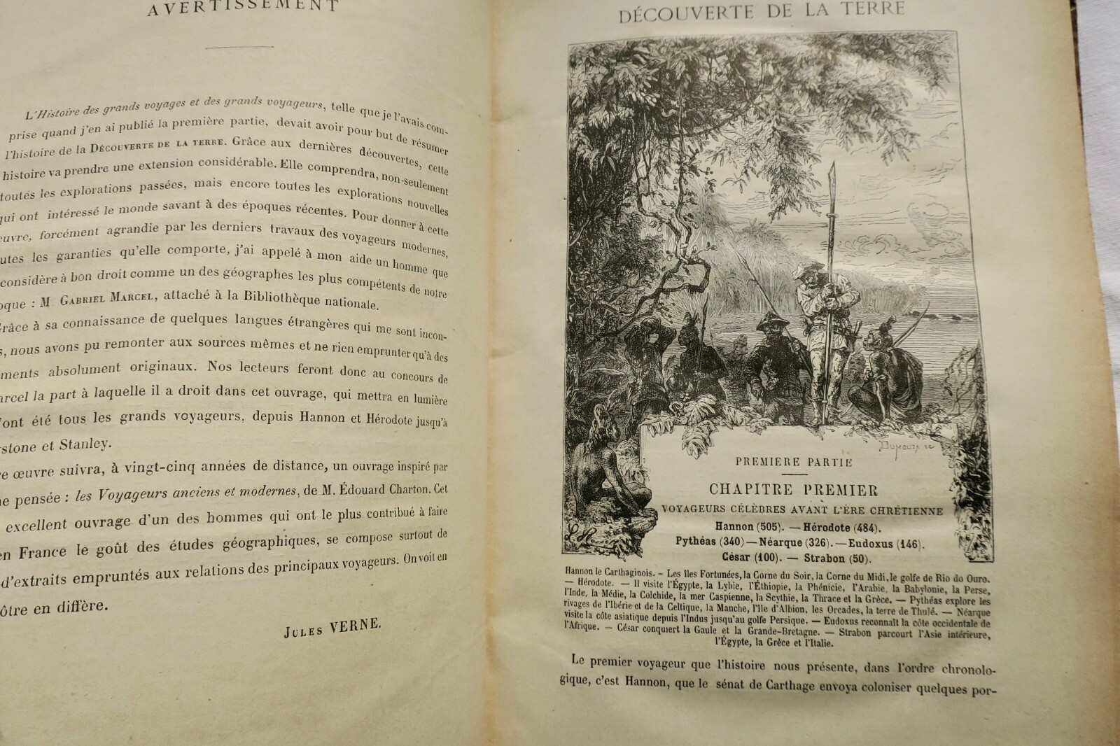 地球の探検<span class="lla-card-orig-wrap"><span class="lla-card-orig">❦ Verne La découverte de la Terre. J. Hetzel</span></span> - La Librairie Antique