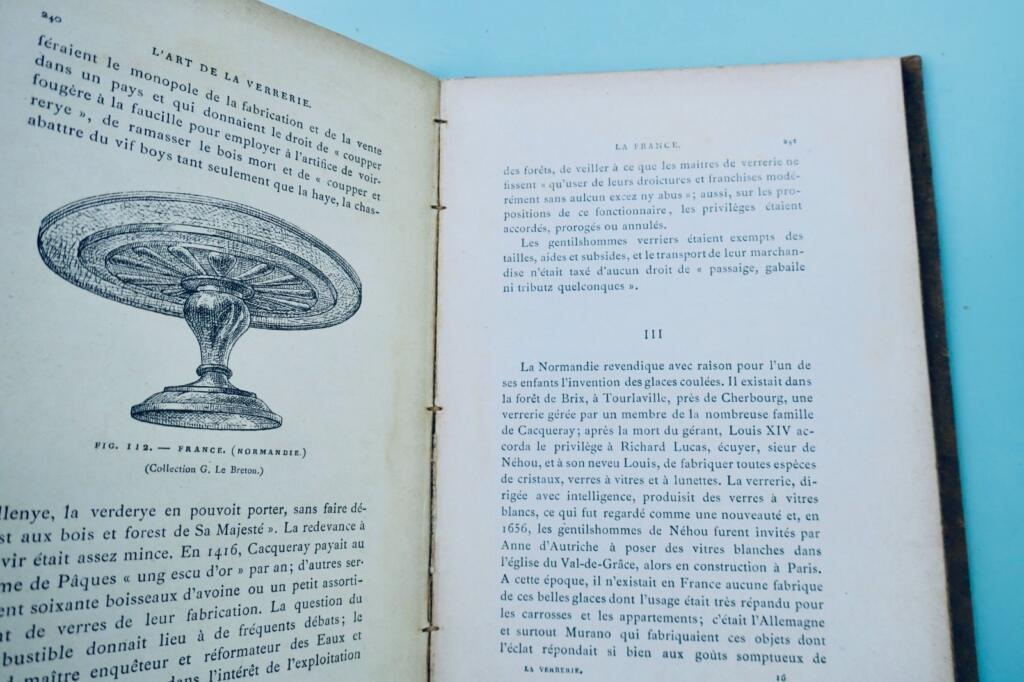 VERRE Gerspach: L`Art de la Verrerie