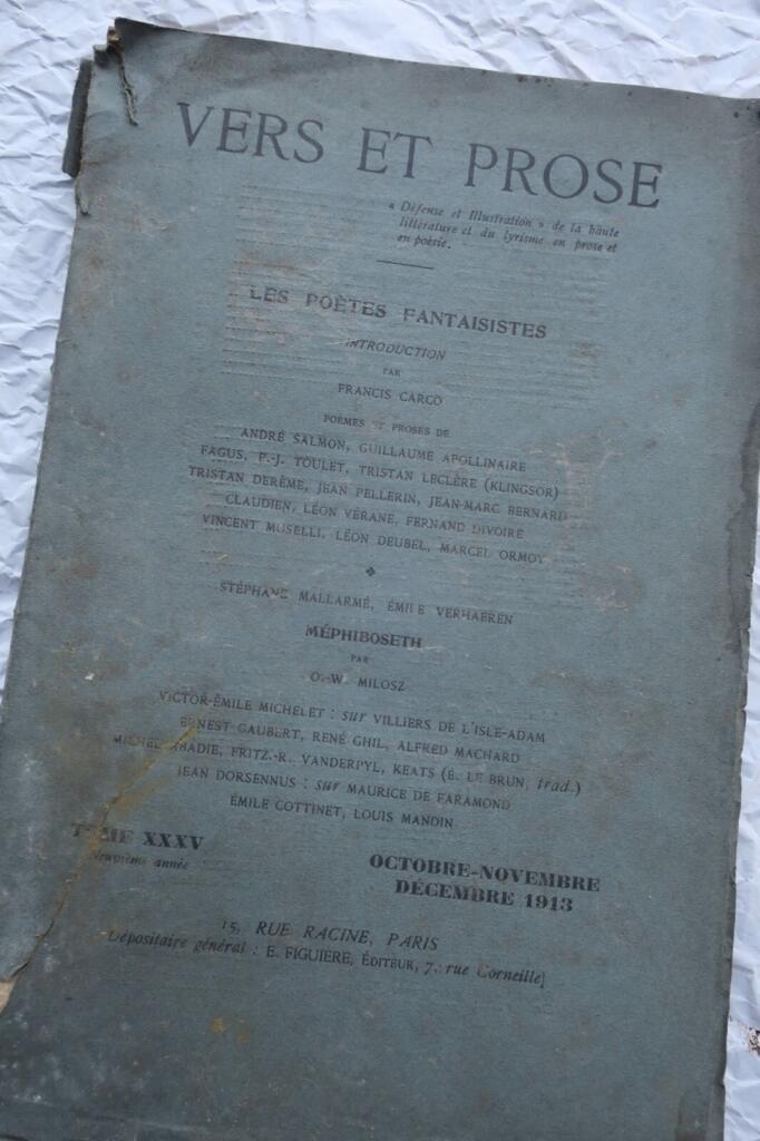 Poetic anthology from 1913