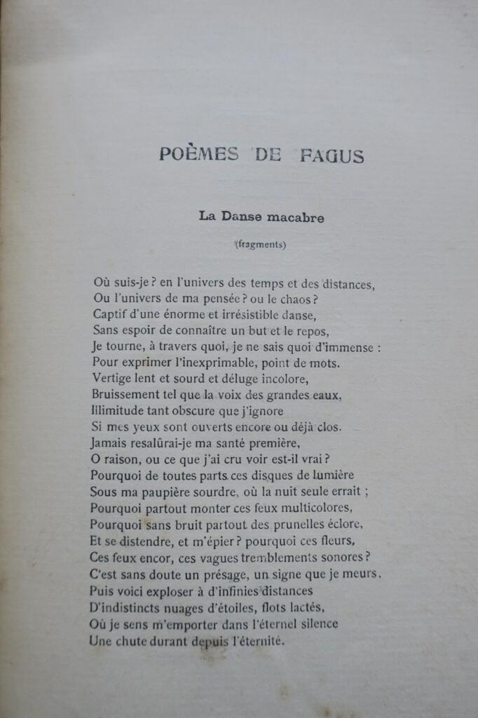 Vers et Prose 1913, octobre, novembre, décembre