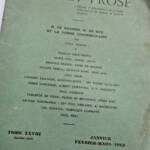 Vers und Prosa - 7. Jahrgang, Heft 28, 1912