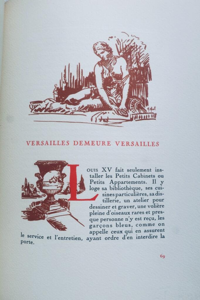 Versailles. Aquarelles et dessins d’Henri Huot
