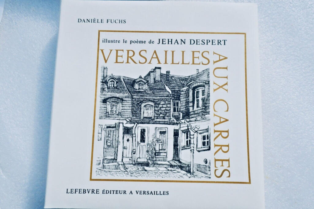 Illustrierte poetische Arbeit über Versailles