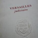 VERSAILLES judiciaire 5 cuivre originaux de M.Lefebvre 1971