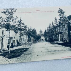 Vic Fezansac City Entrance And Bell Tower Town Hall And Commercial Square X3