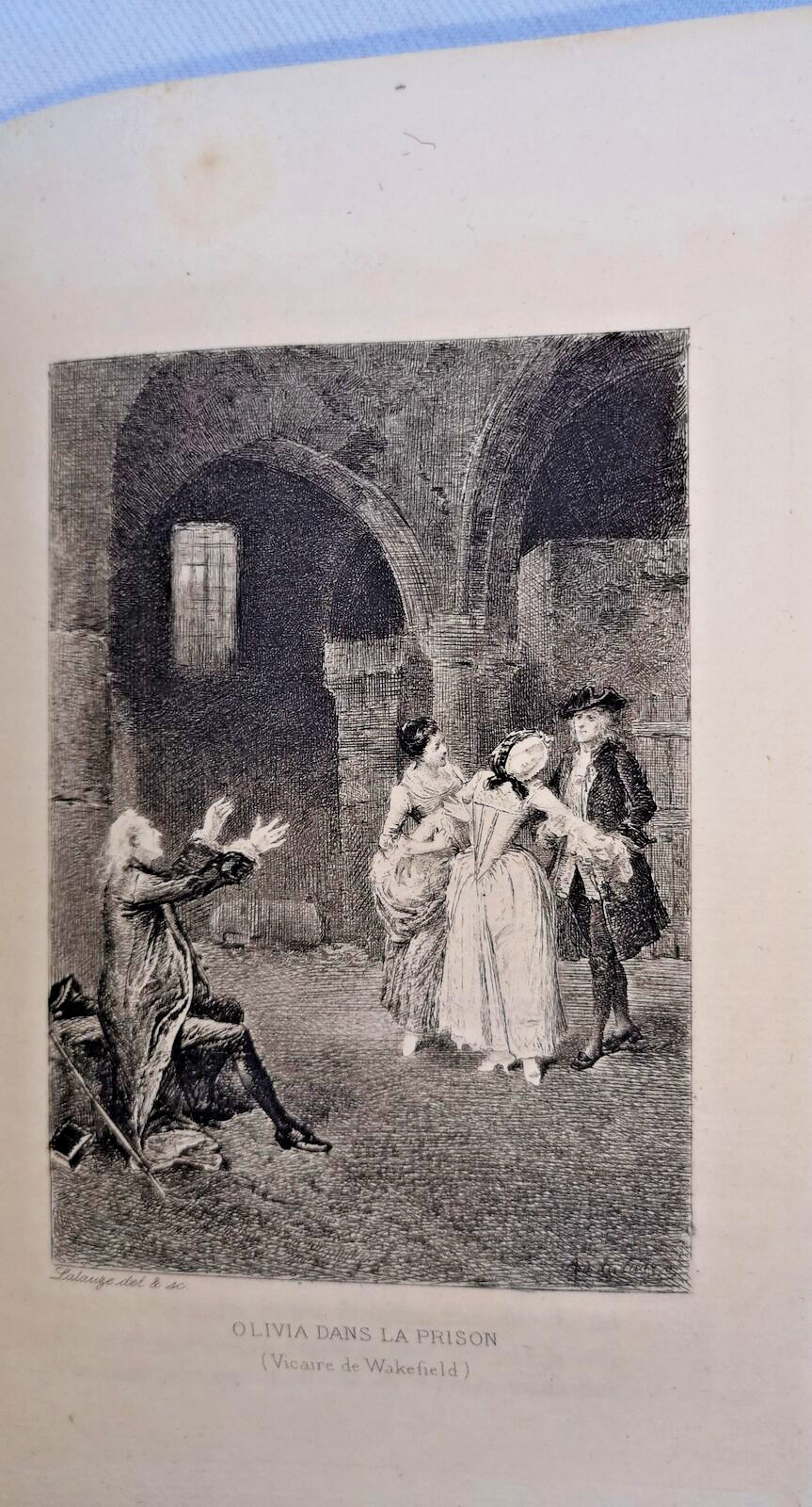 The Vicar of Wakefield with etchings by Lalauze - Image 3