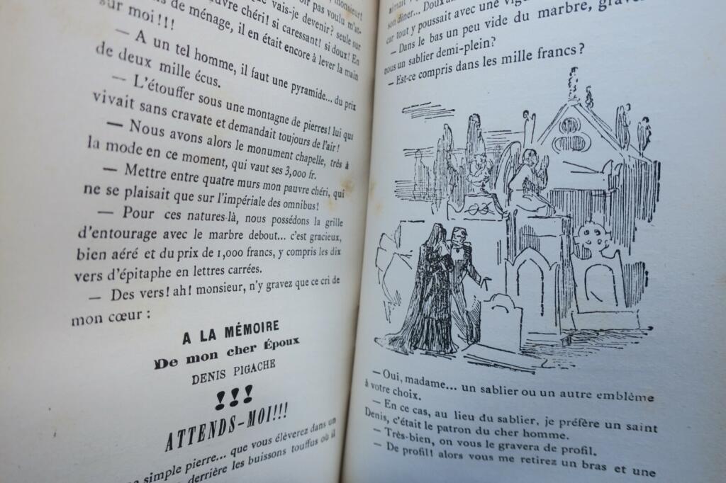 Kleine Komödien des Lasters mit Illustrationen von Benassit