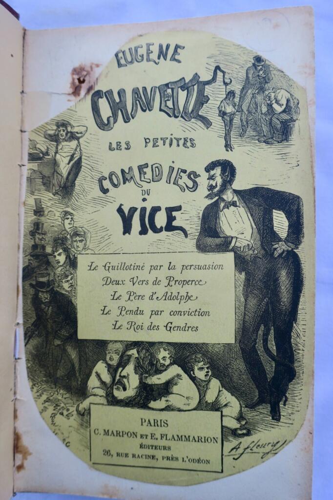Kleine Komödien des Lasters mit Illustrationen von Benassit