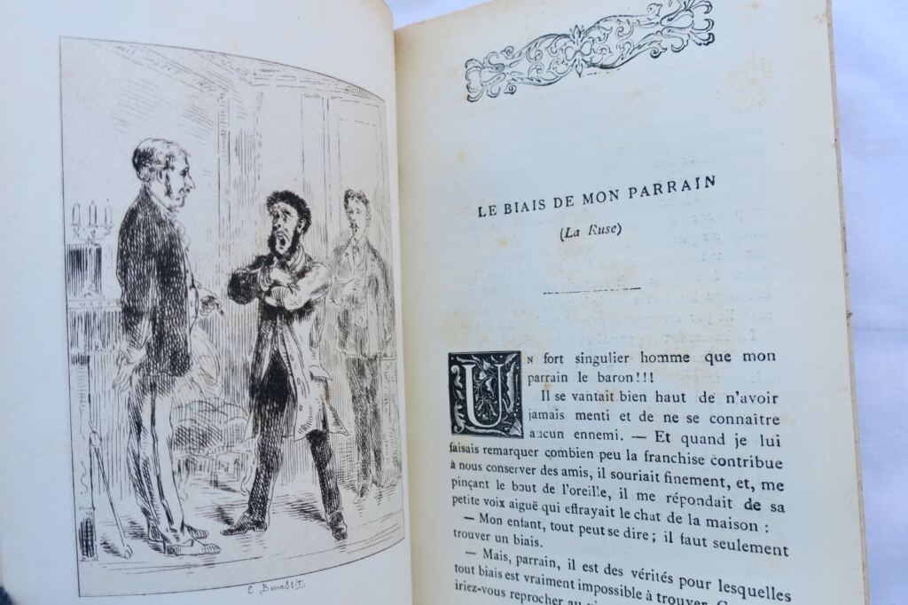 Kleine Komödien des Lasters mit Illustrationen von Benassit