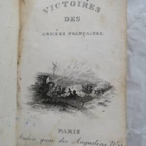 victoires des armées françaises 1826 65 x 100 mm.