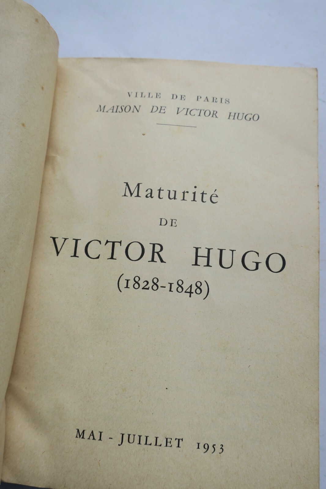 VICTOR HUGO's Maturity Period (1828-1848) - Image 6