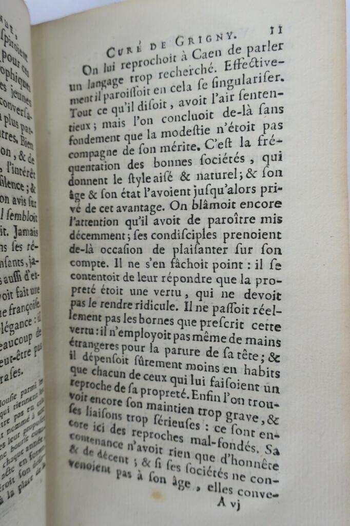 Vie de M. Delalande, Curé de Grigny, Mort en Odeur de Sainteté 1773