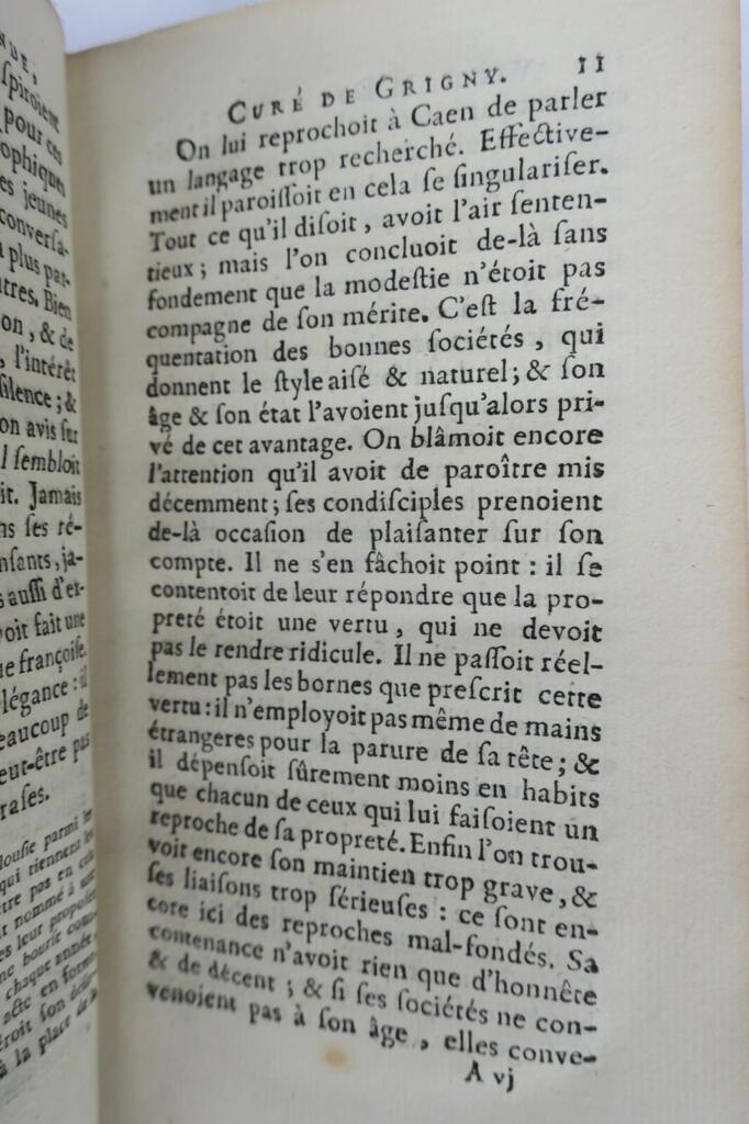 Biographical account of a virtuous priest