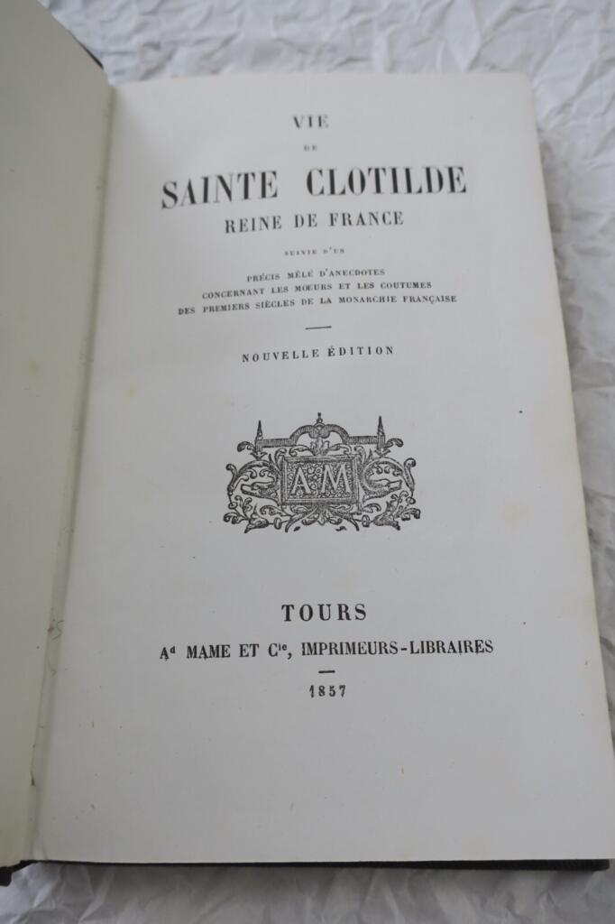Leben von Saint Clotilde, Königin von Frankreich