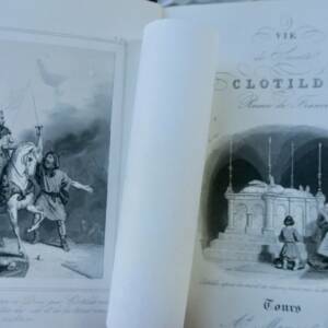 VIE DE SAINTE CLOTILDE REINE DE FRANCE 1857