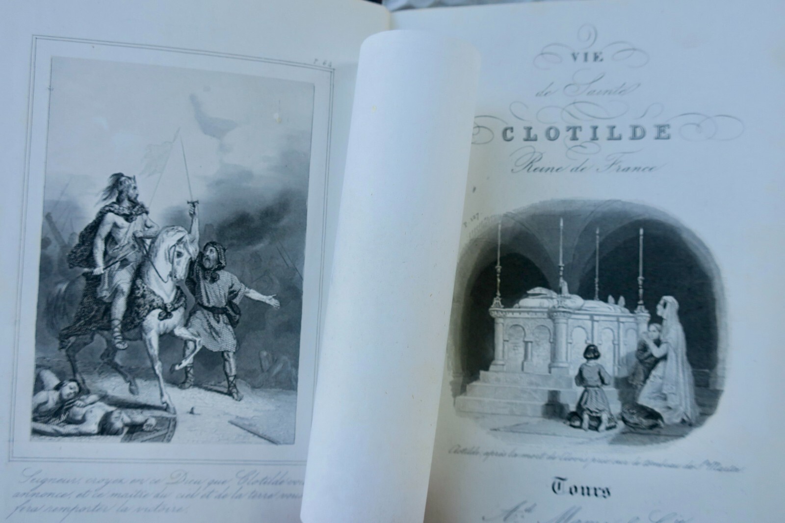 Life of Saint Clotilde Queen of France 1857