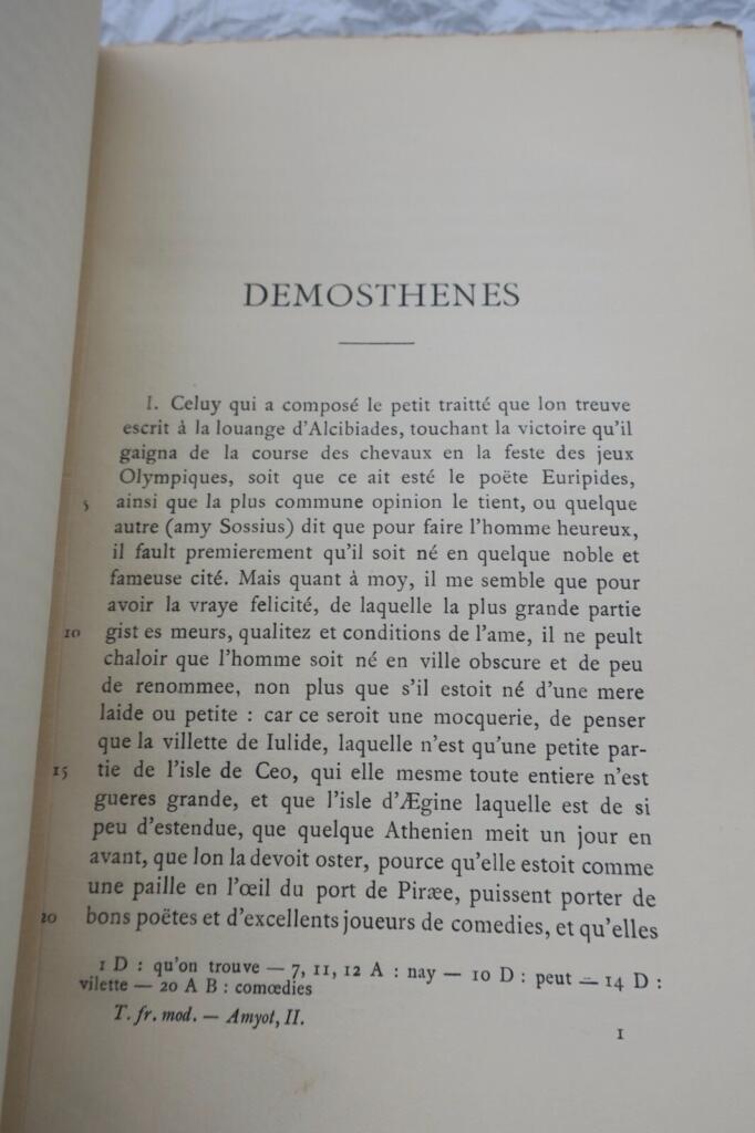 Parallel Lives: Demosthenes and Cicero