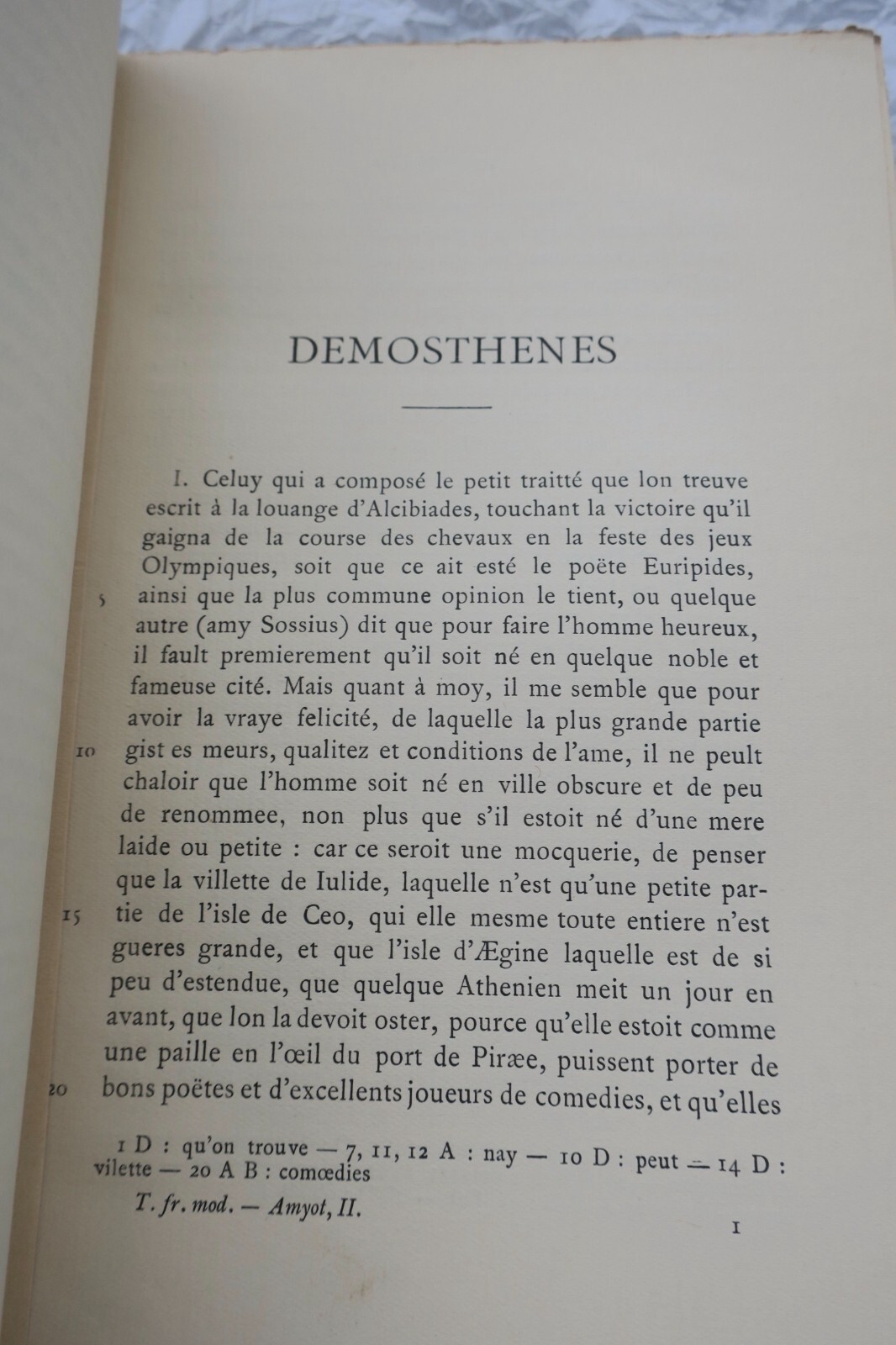 vies des hommes illustres grecs et romains. Démosthènes et Ciceron 1924 – Image 3