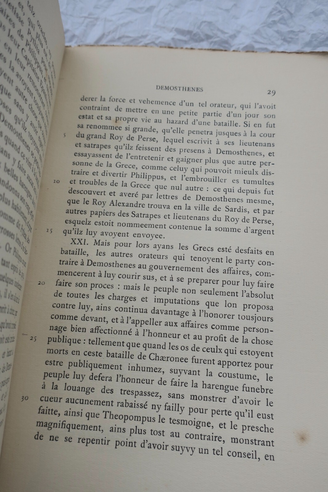 vies des hommes illustres grecs et romains. Démosthènes et Ciceron 1924 - La Librairie Antique