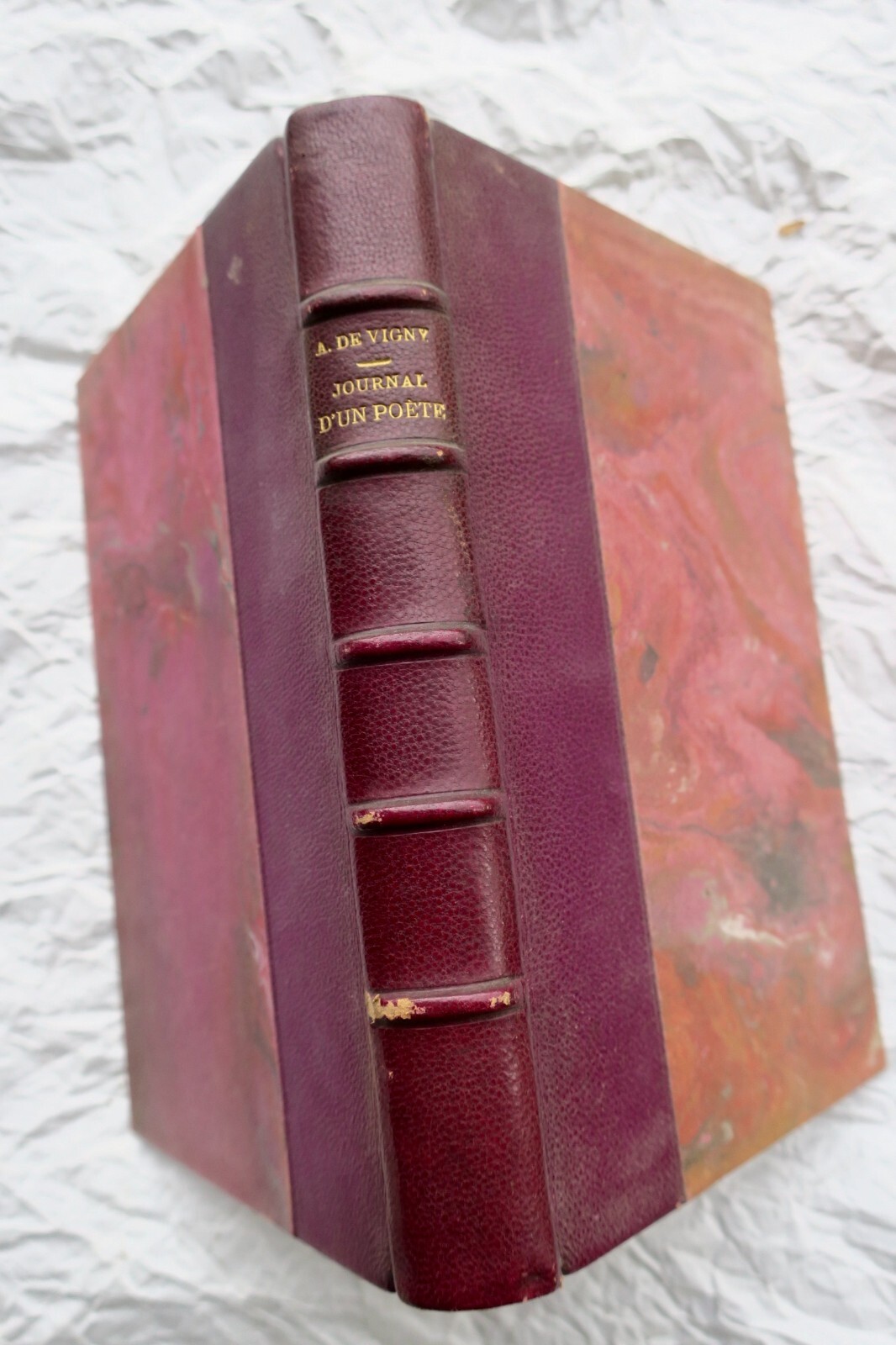 Originalausgabe mit Manuskripten<span class="lla-card-orig-wrap"><span class="lla-card-orig">❦ VIGNY Alfred de (Alfred de Vigny) Journal d’un Poète</span></span> - La Librairie Antique