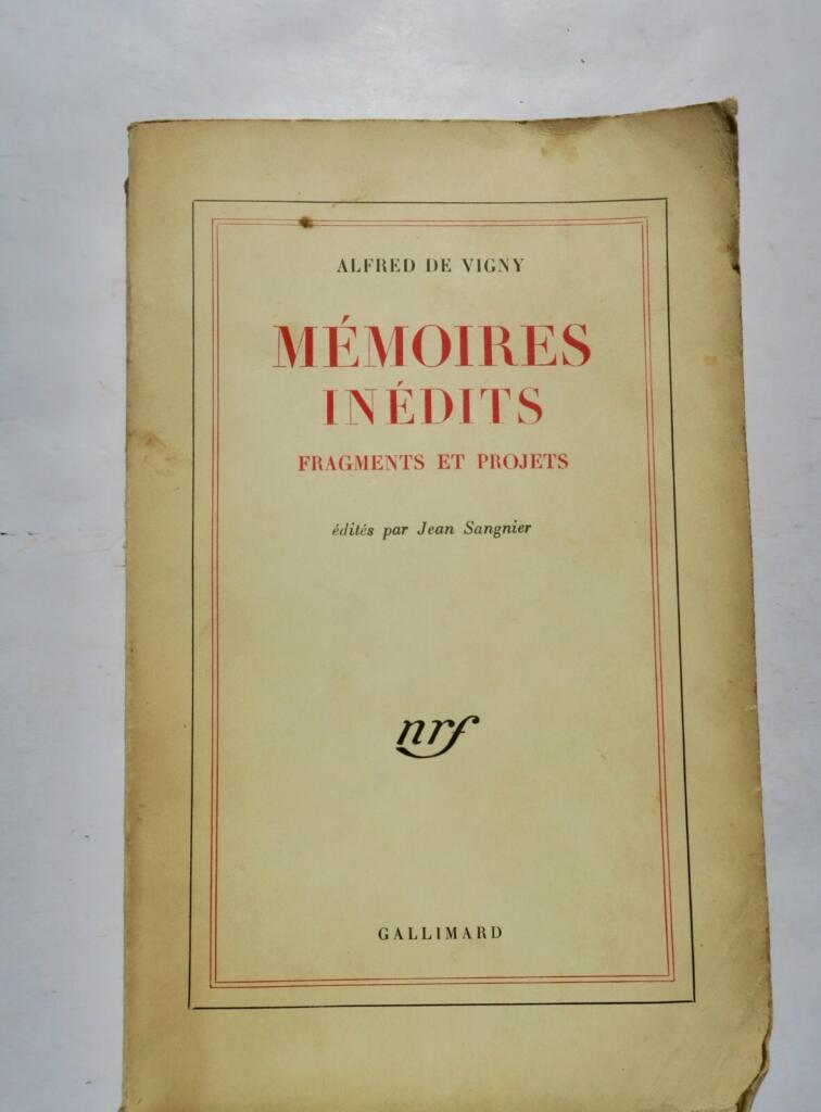 Memoirs, unpublished fragments and projects