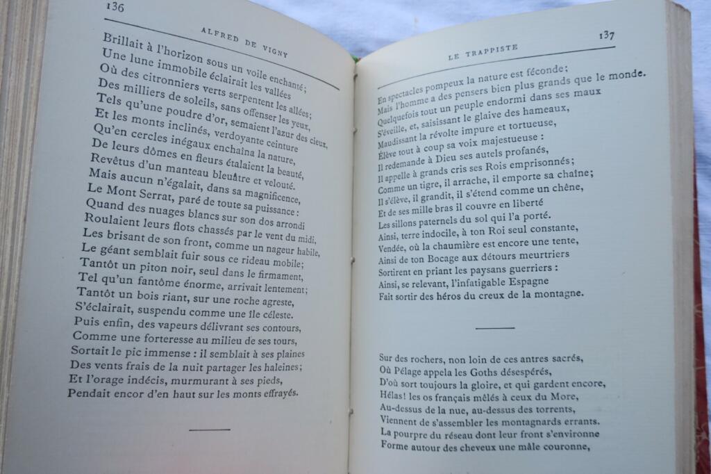 Poems by Vigny